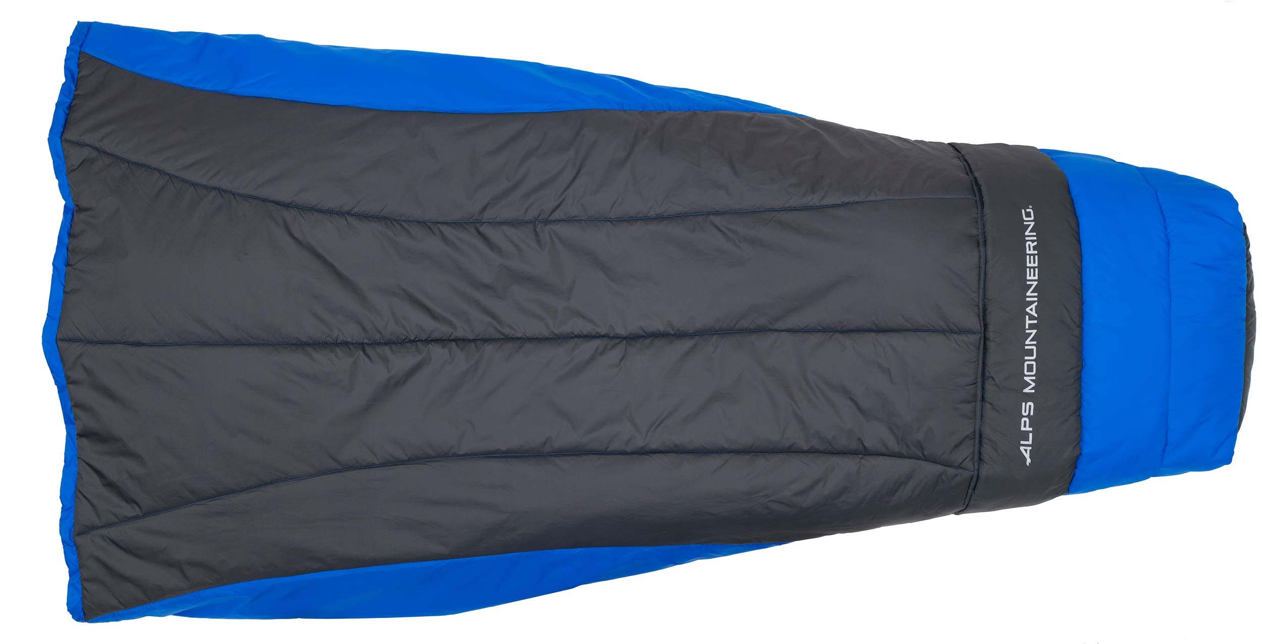 ALPS Radiance Quilt top view shows roomy space for flexible sleeping positions