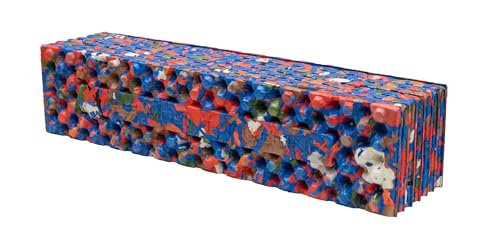 ALPS Mountaineering Reclaimed Foldable Foam Mat Confetti hexagonal pattern close-up showing supported surface.