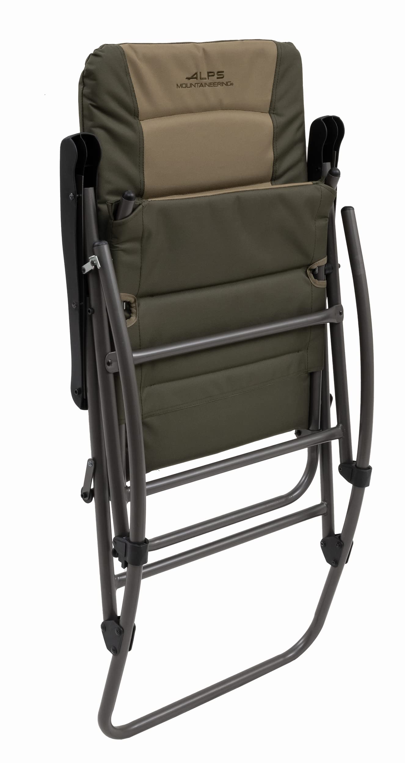 ALPS Mountaineering outdoor chair accompanies campfire chats.