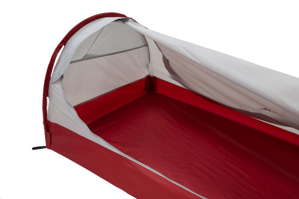 ALPS Mountaineering Stealth 1P Bivy Tent no-see-um mesh blocks bugs.