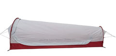 ALPS Mountaineering Stealth 1P Bivy Tent setup shows fast, tool-free pitching.