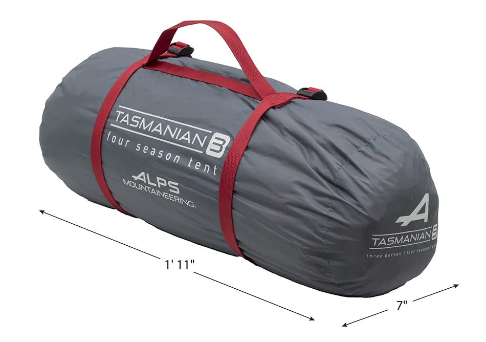 ALPS Mountaineering Tasmanian compact pack size supports easy transport.