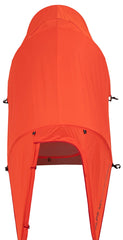 ALPS Mountaineering Tasmanian tent vestibules storage showing gear organization and protection.