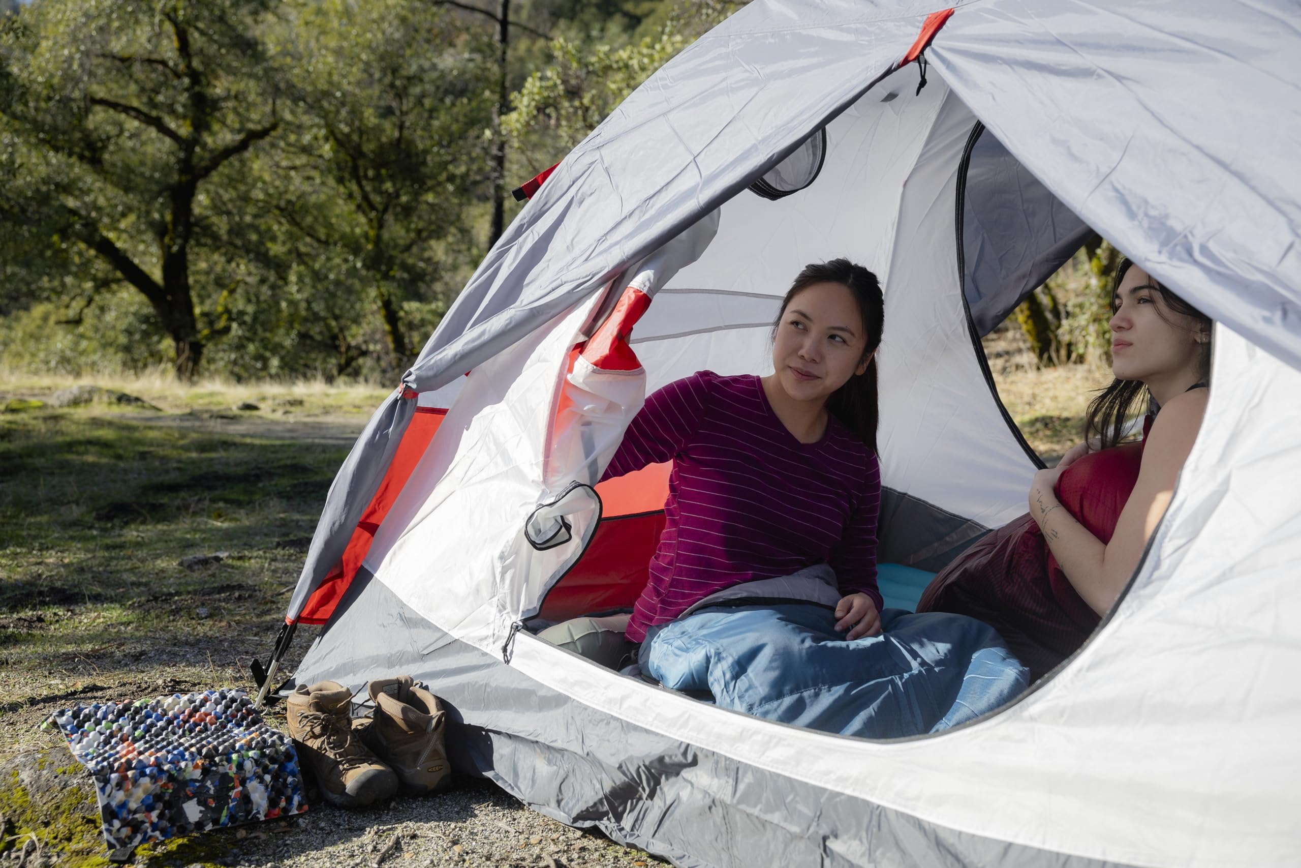 ALPS Mountaineering Taurus center height for comfortable headroom.