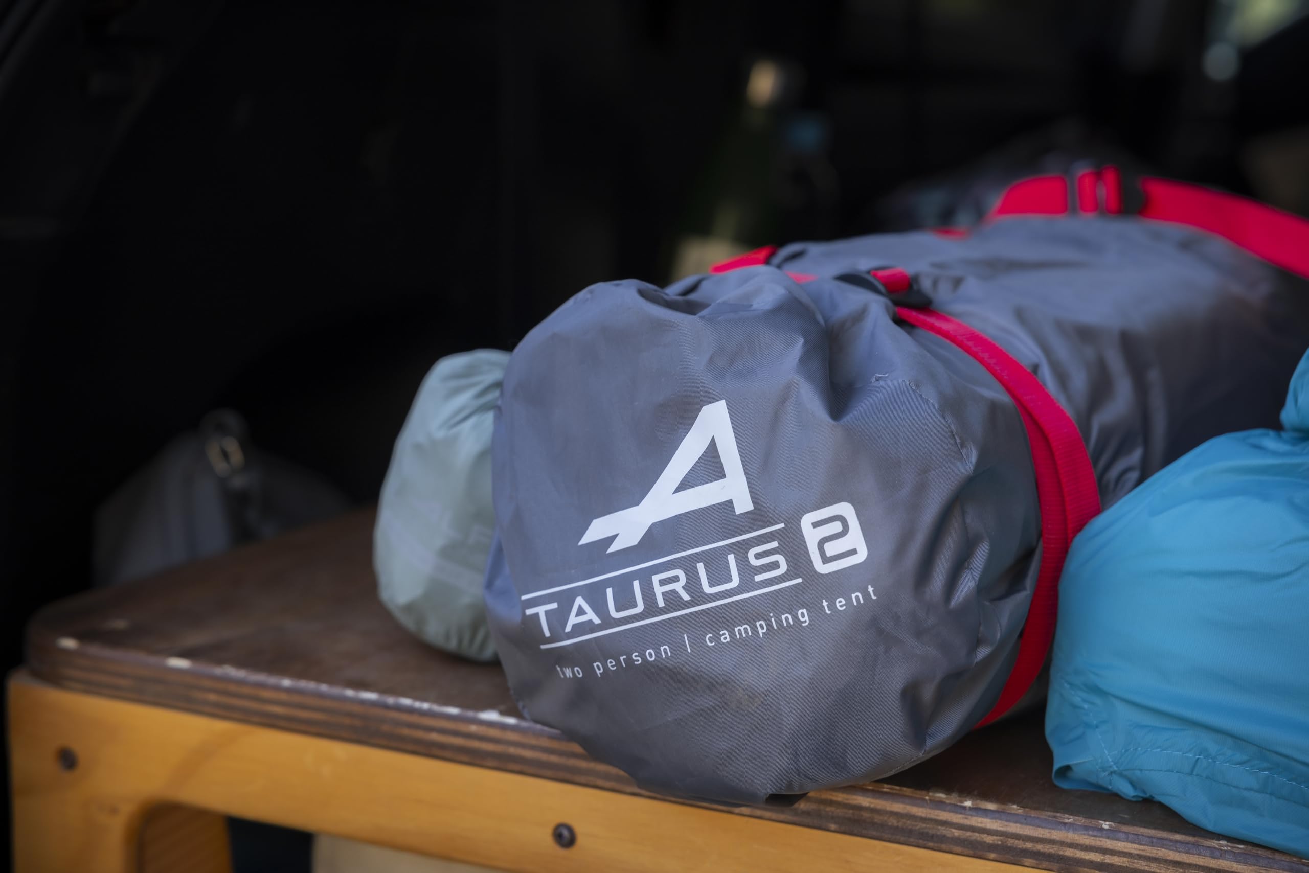 ALPS Mountaineering Taurus stakes and guylines ensure stability.