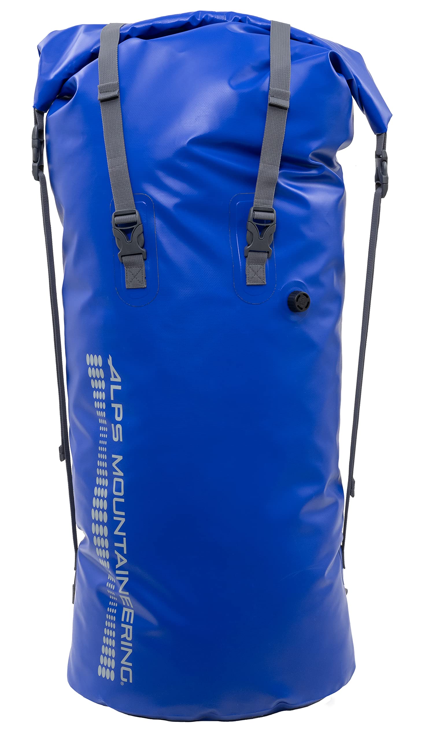 ALPS Mountaineering Torrent Backpack with waterproof roll-top protects gear on wet hikes