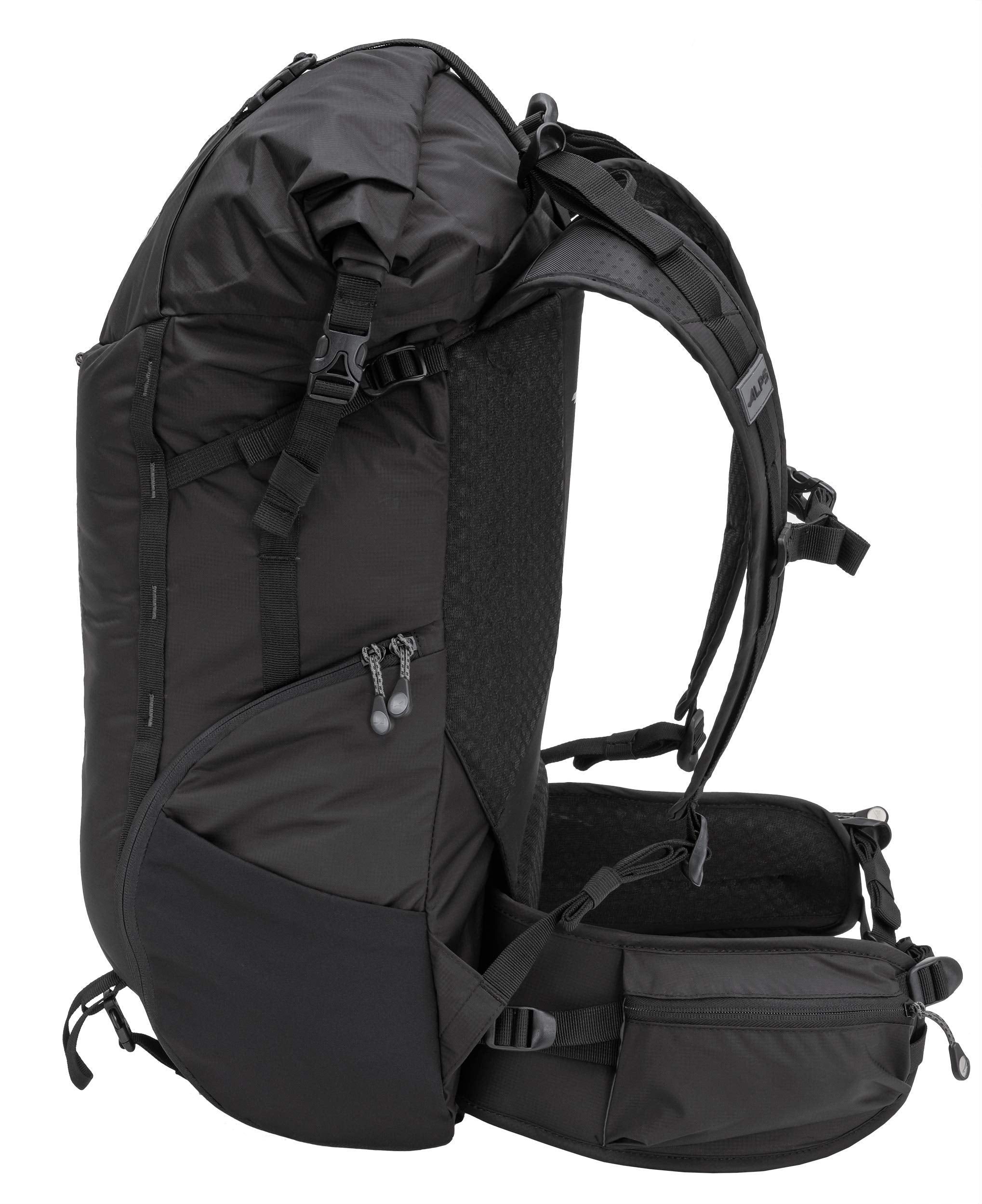 ALPS Mountaineering Tour 40L pack removable waist belt for versatile wear