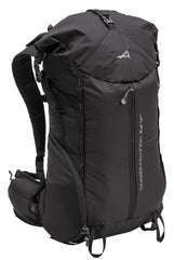 ALPS Mountaineering Tour 40L pack side view showing easy side access to gear