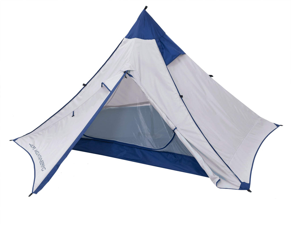 ALPS Mountaineering Trail Tipi front door with reliable zipper for easy access
