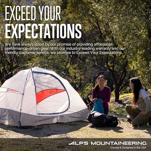 ALPS Mountaineering Tri-Awning Elite charcoal packed size 20 x 6 x 6 inches for transport.
