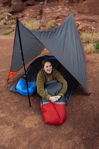 ALPS Mountaineering Ultra-Light Tarp Shelter packed size 4x10 inches