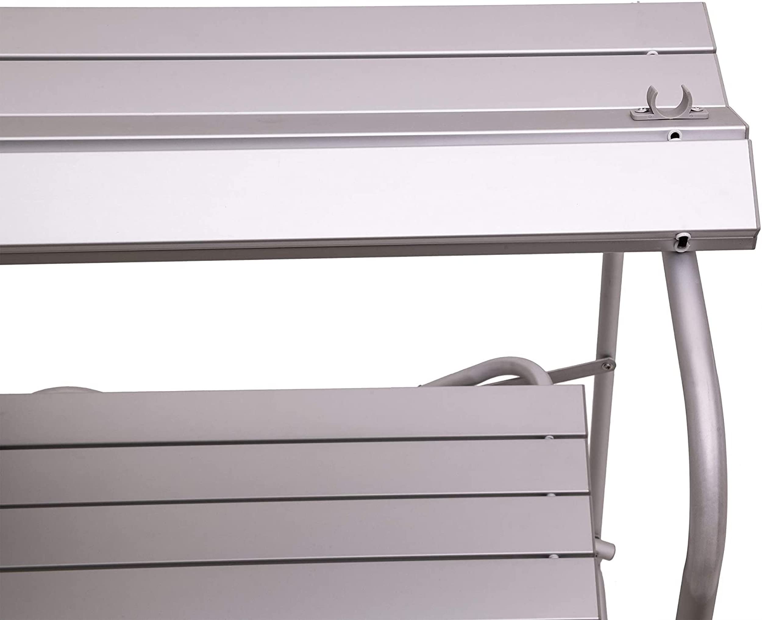 ALPS Mountaineering Utility Table suited for camping setups and meal prep outdoors.