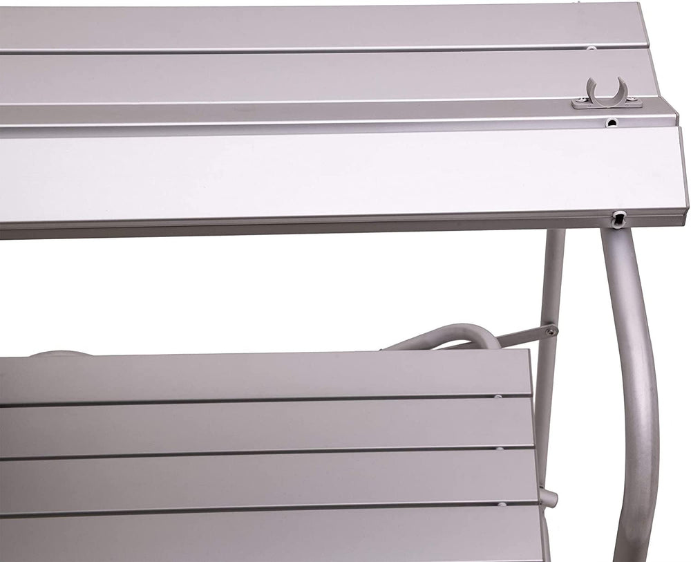 ALPS Mountaineering Utility Table suited for camping setups and meal prep outdoors.
