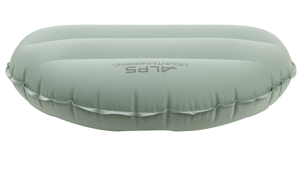 Vice Pillow stored in its small recycled-material stuff sack for travel