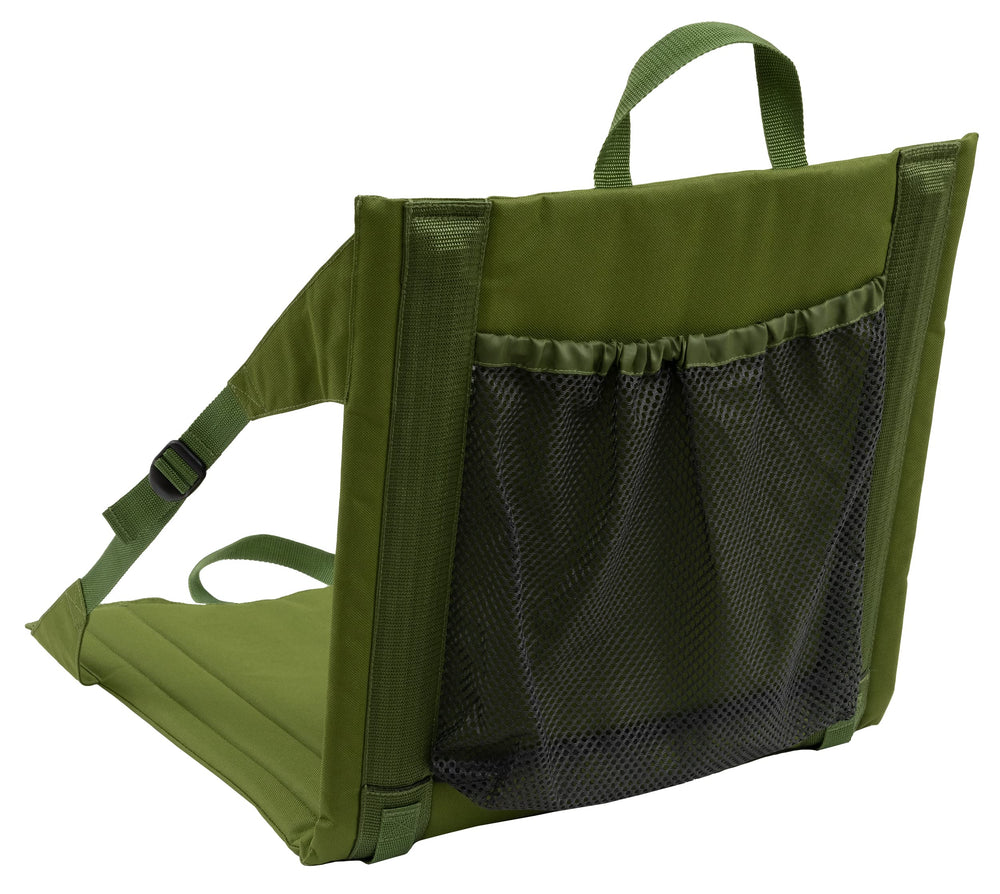 Weekender adjustable webbing straps for personalized sitting comfort.