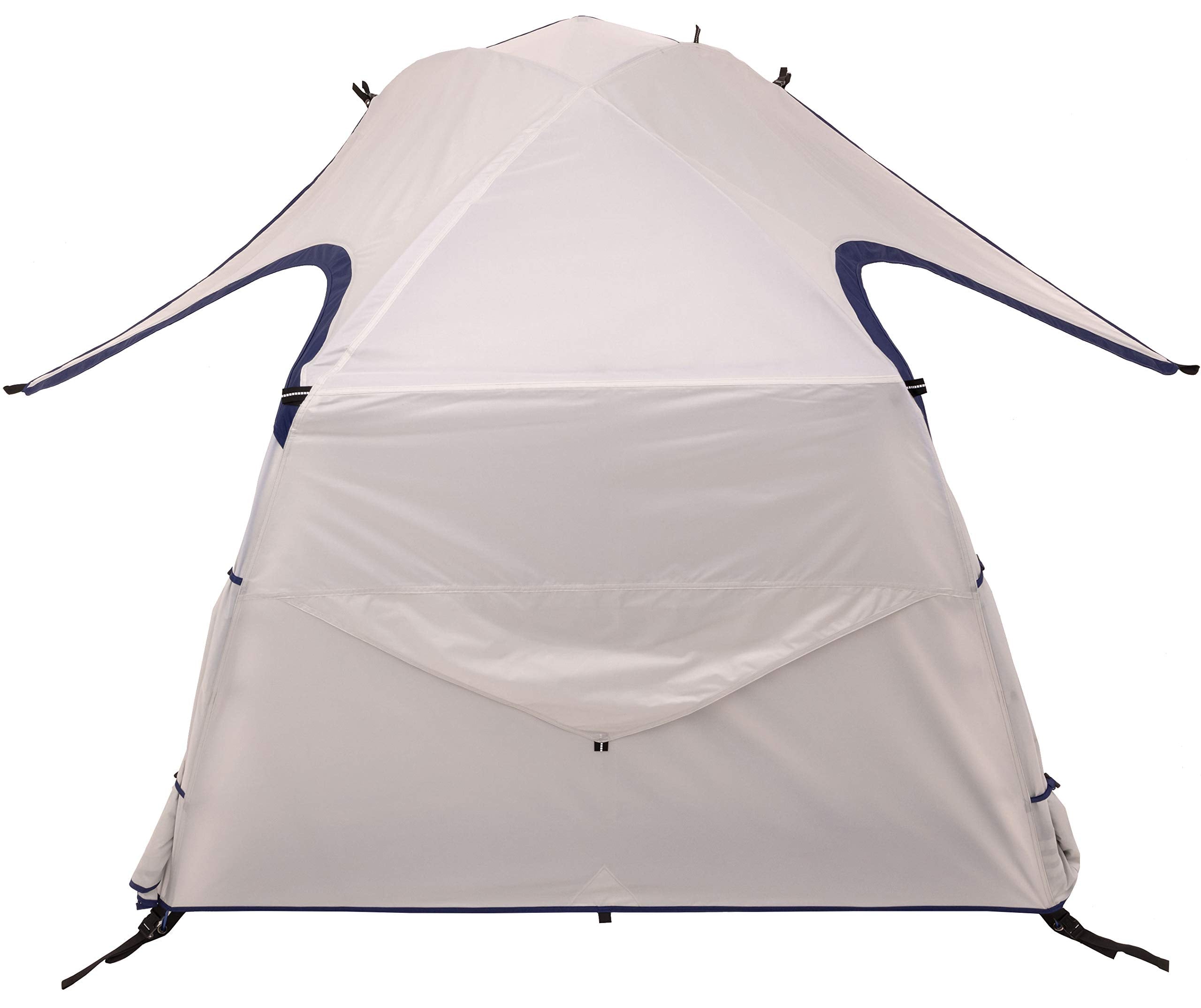 Zephyr 3P tent factory-sealed seams guard against rain and moisture.