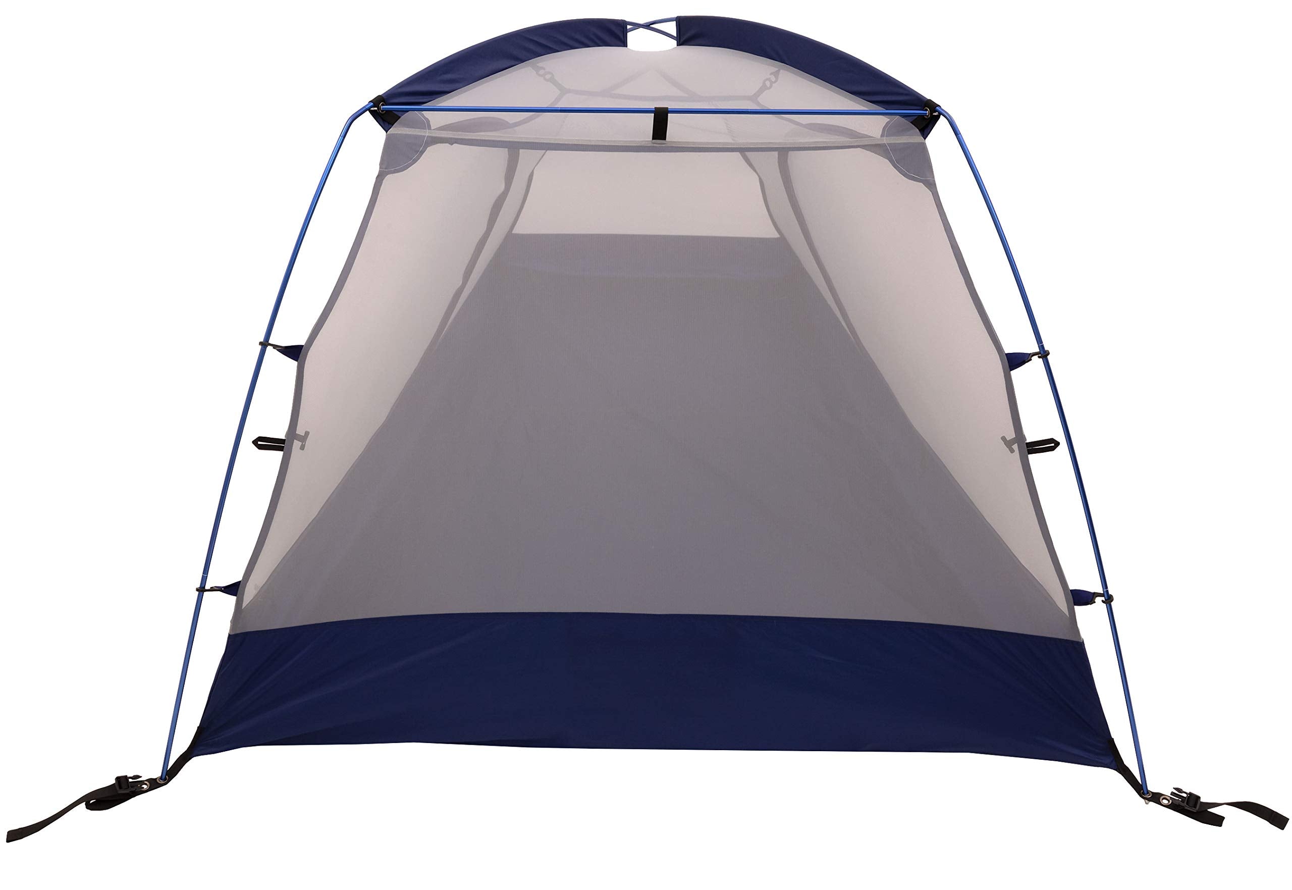 Zephyr 3P tent pre-bent poles simplify setup and maximize space.