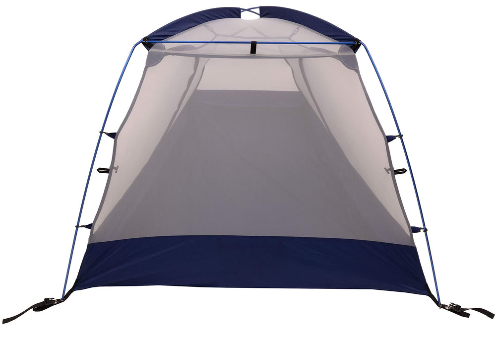 Zephyr 3P tent pre-bent poles simplify setup and maximize space.