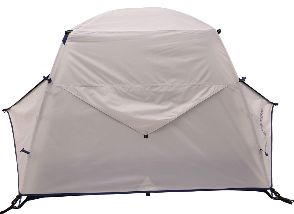 Zephyr 3P tent vestibules offer extra gear storage and weather protection.