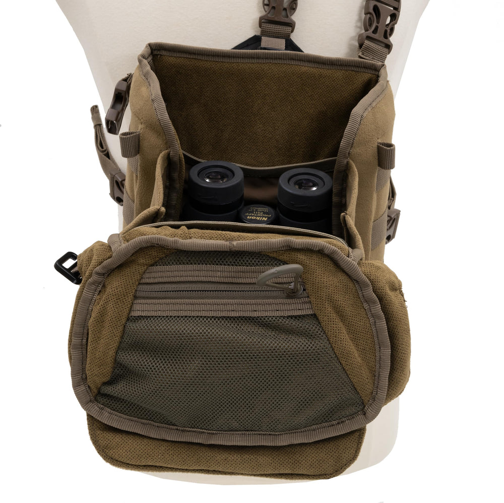 ALPS OutdoorZ Adapt harness close-up emphasizing quiet, quick-access design