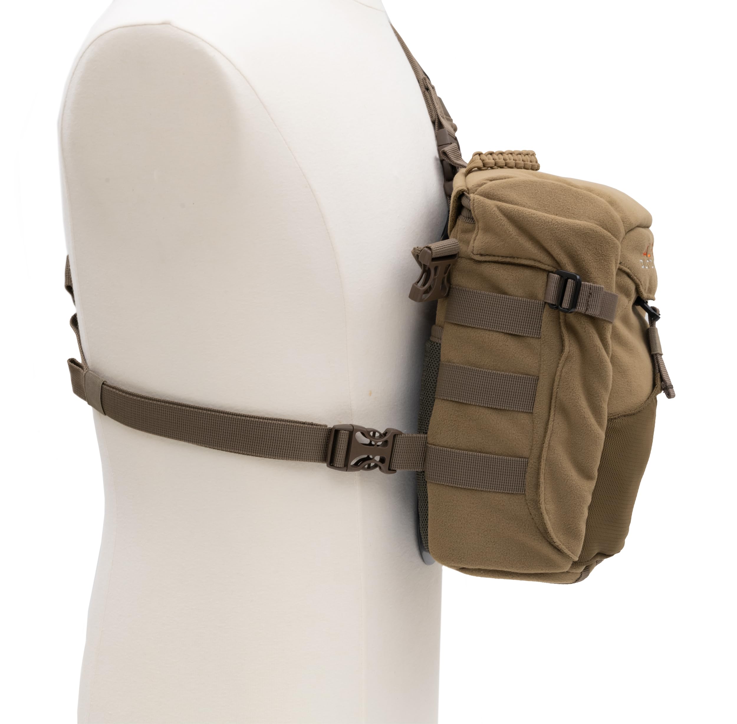 ALPS Adapt ultra-quiet fleece exterior reduces noise in stalking scenarios