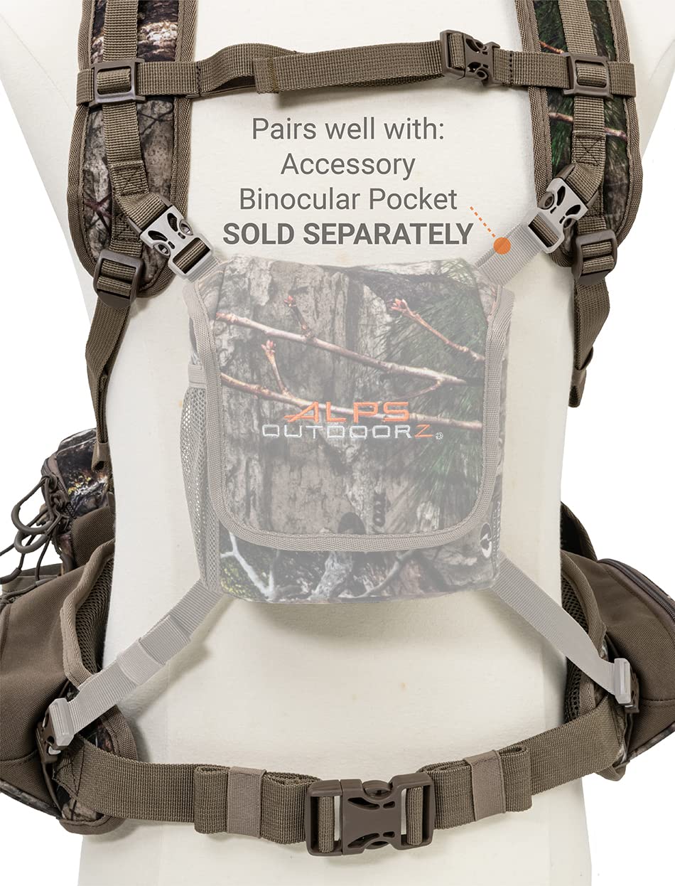 ALPS OutdoorZ Big Bear compatibility with accessory pockets enhances packing versatility.