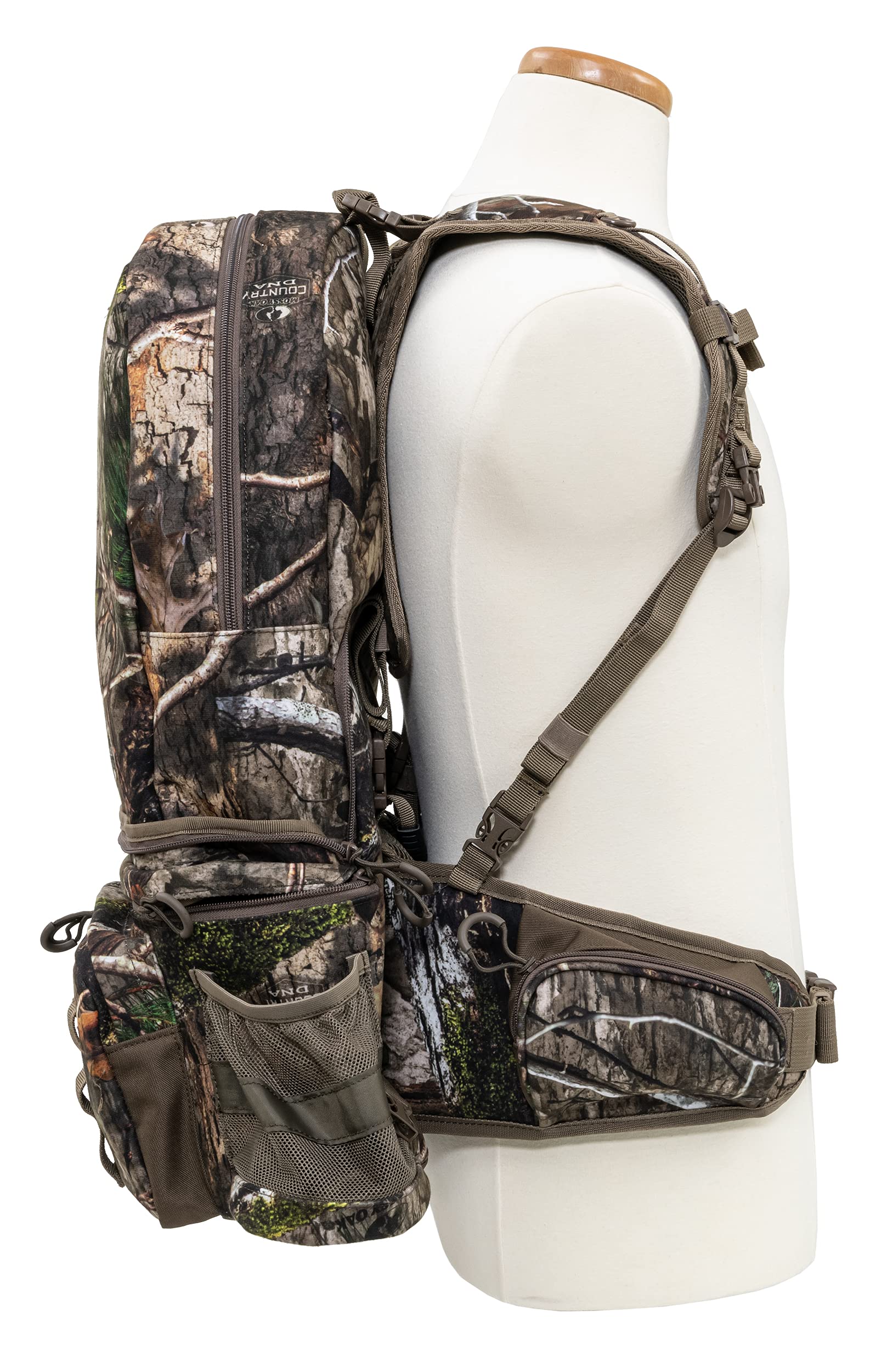 ALPS OutdoorZ Big Bear padded waist belt keeps gear close and comfortable.
