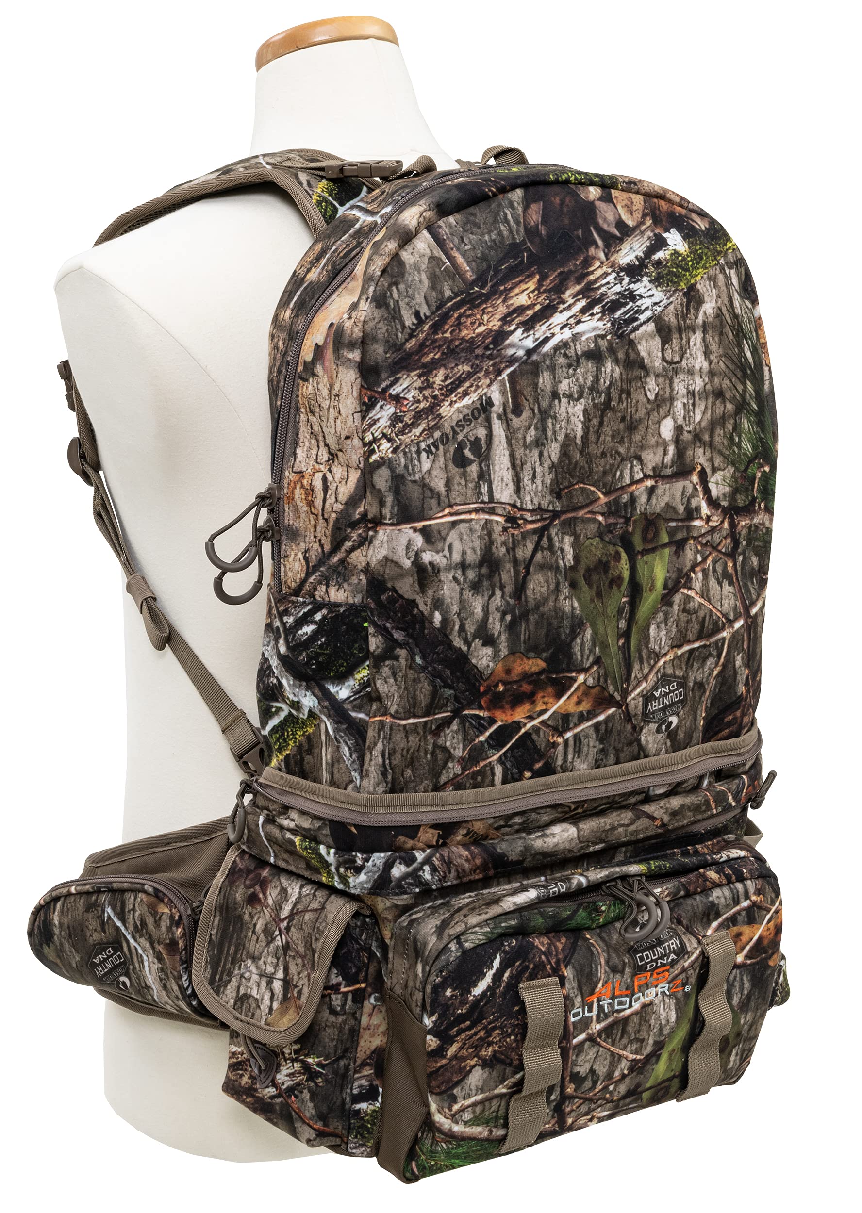 ALPS OutdoorZ Big Bear webbing loops for lashing extra gear on outdoor missions.