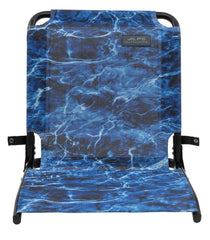 ALPS OutdoorZ Cast-N-Blast seat back view showing ergonomic support.