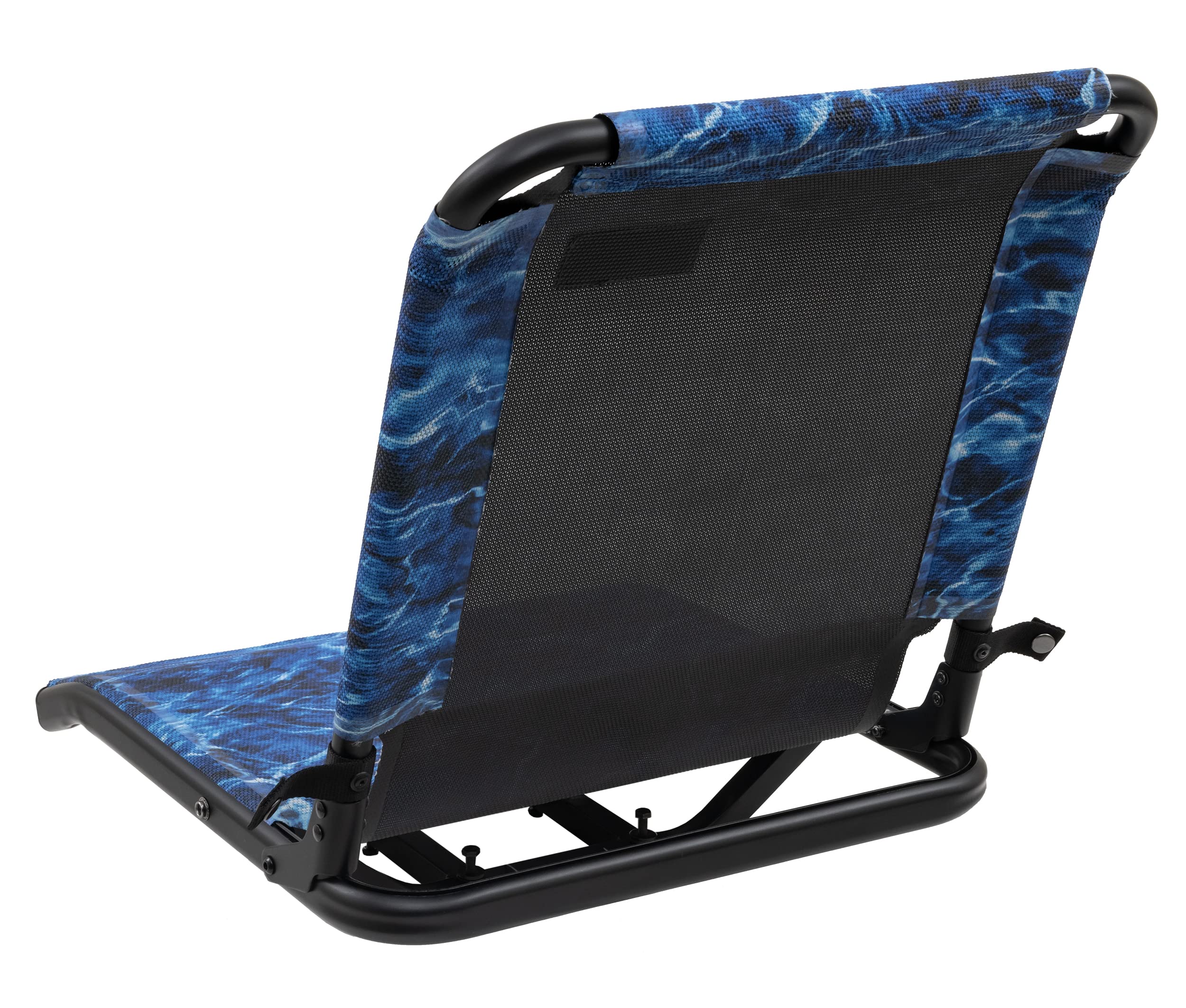 ALPS OutdoorZ Cast-N-Blast techmesh fabric detail enables moisture drainage.