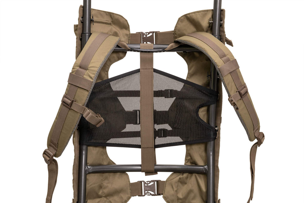 ALPS OutdoorZ Commander Briar aluminum frame emphasizes lightweight durability.