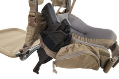 ALPS OutdoorZ Commander Briar lashing system secures game with extension straps.
