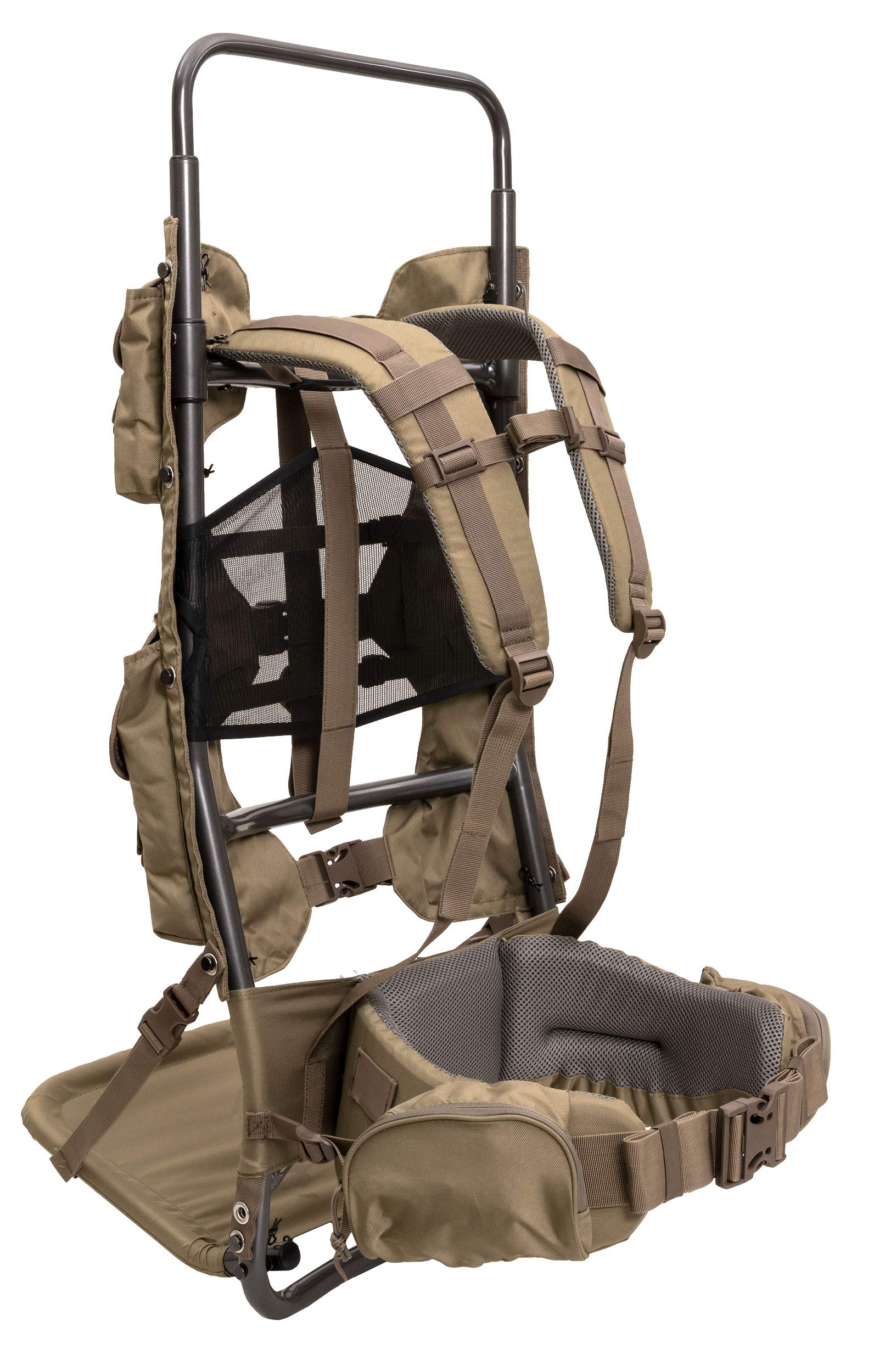 ALPS OutdoorZ Commander Briar side view demonstrates balanced weight distribution on long hikes.