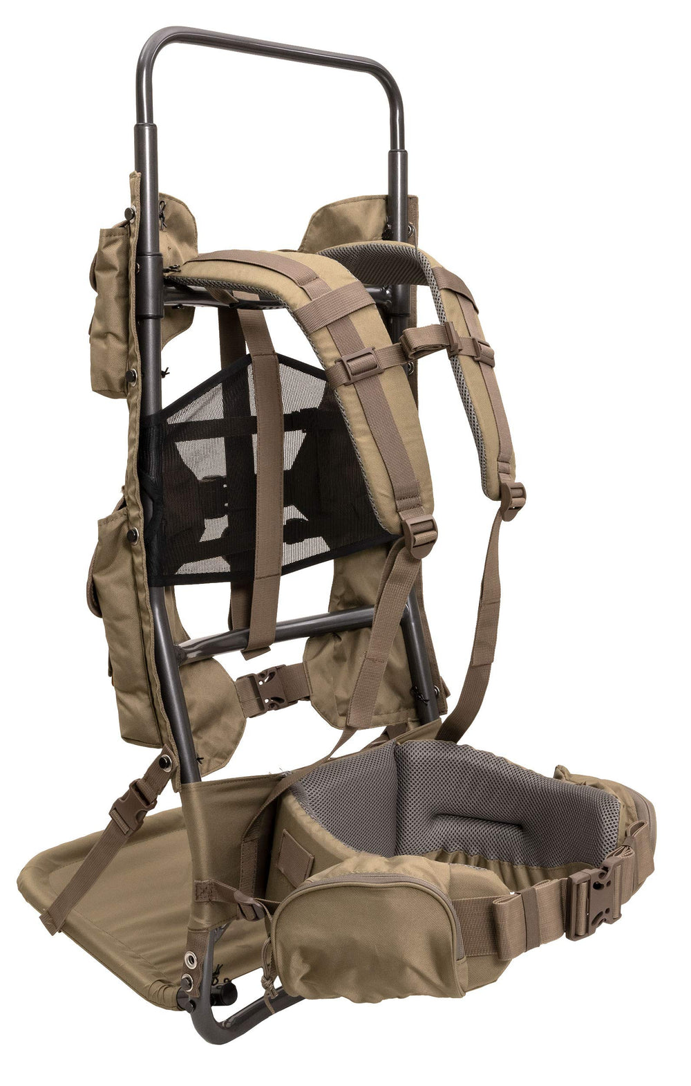 ALPS OutdoorZ Commander Briar side view demonstrates balanced weight distribution on long hikes.