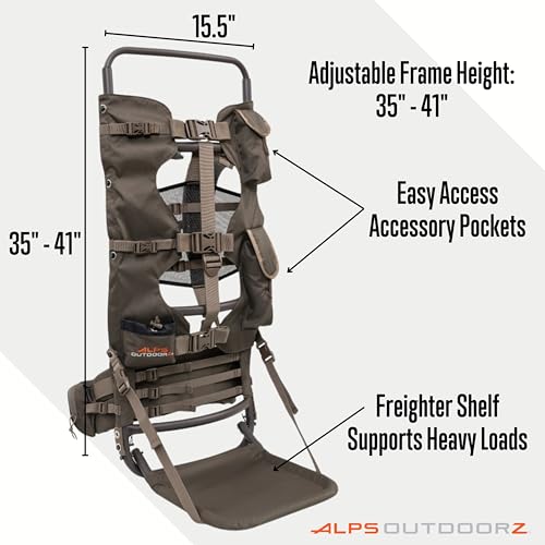 ALPS OutdoorZ Commander Frame adjustable torso for a tailored fit