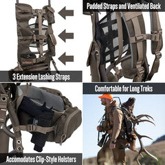 ALPS OutdoorZ Commander Frame freighter shelf adds extra support