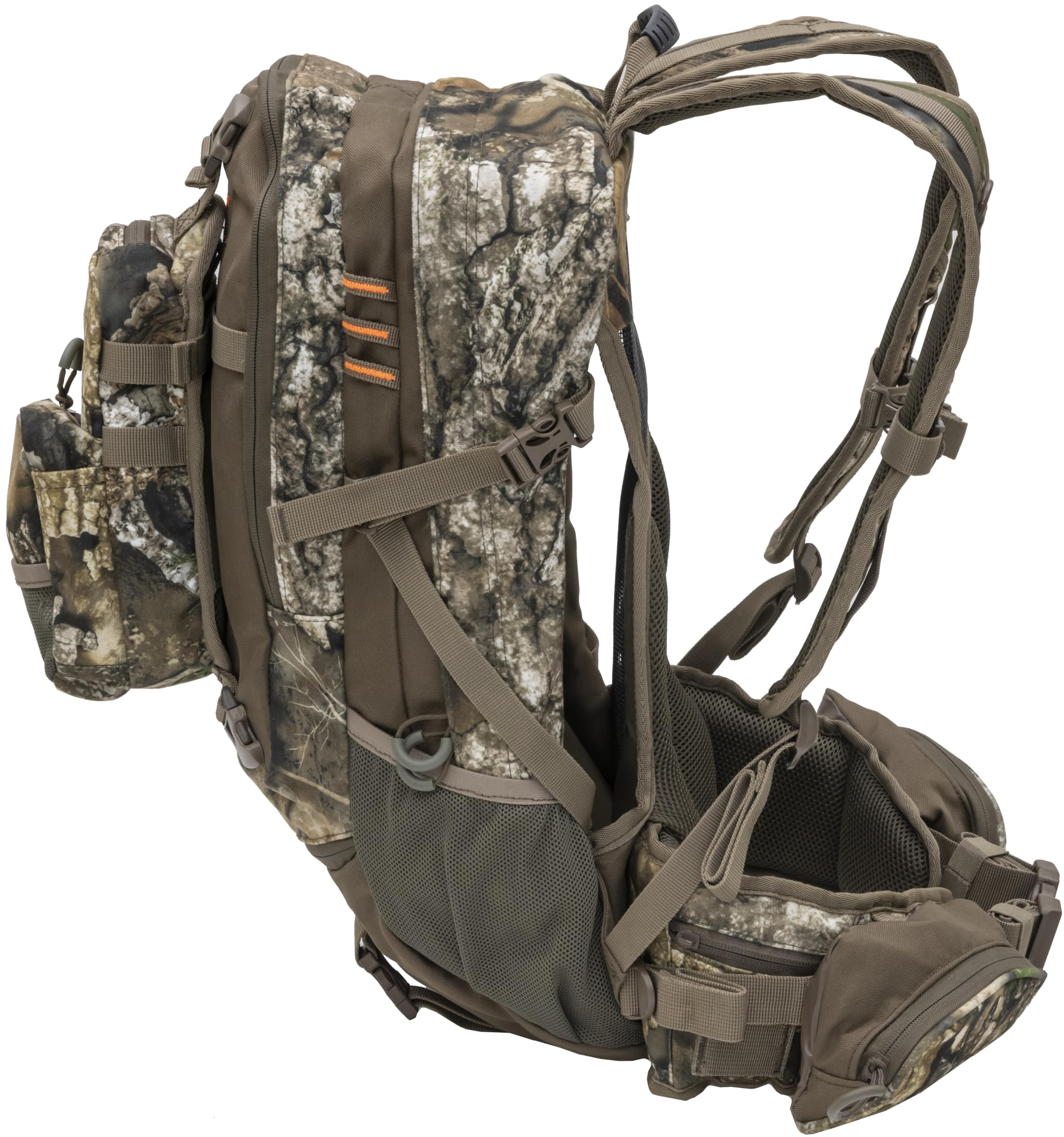 ALPS OutdoorZ Crossfire drop-down weapon pocket for rifle or bow transport.