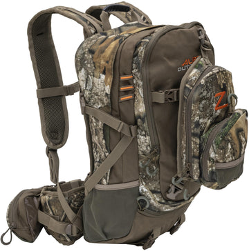 ALPS OutdoorZ Crossfire main compartment keeps gear organized during rugged hunts.