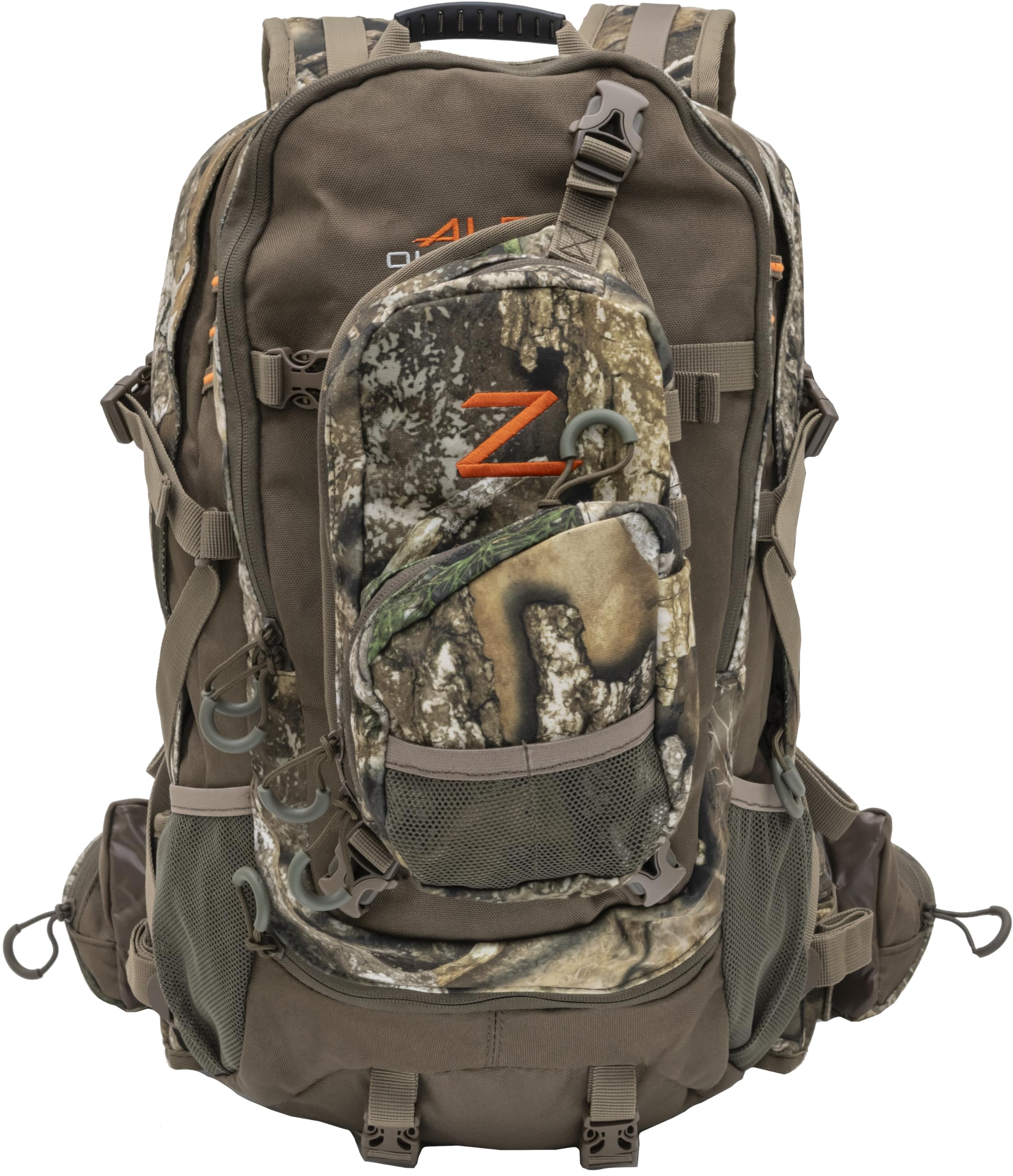 ALPS OutdoorZ Crossfire vented back panel provides breathable comfort on long hunts.