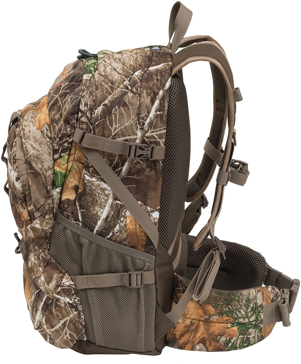 ALPS OutdoorZ Dark Timber Pack hydration pocket and port for easy drinking