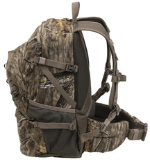 ALPS OutdoorZ Dark Timber Pack padded shoulder straps deliver comfortable carrying on rugged trails.