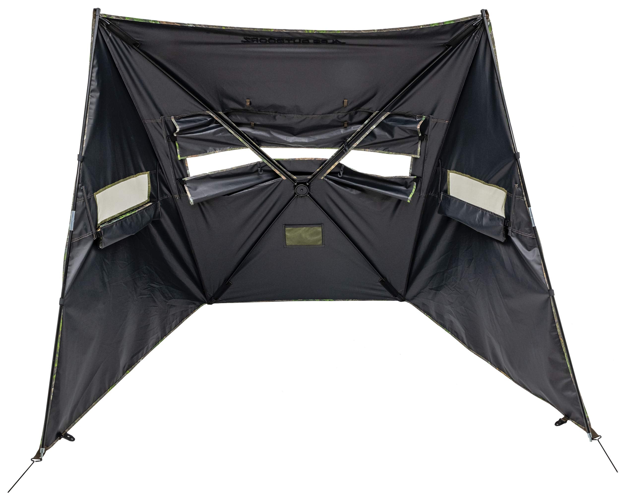 ALPS OutdoorZ Dash Panel Blind Silent-TRAC window allows quiet, precise adjustments.