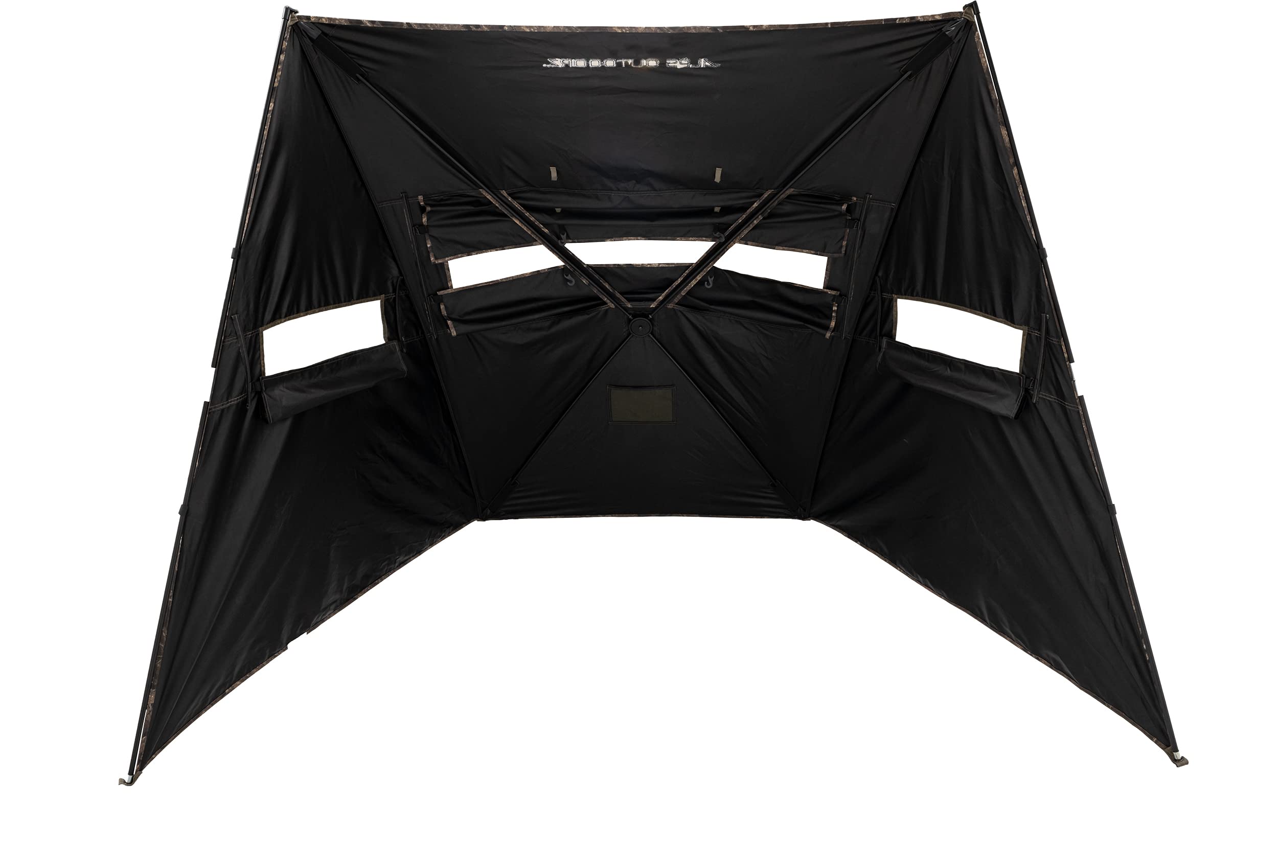 Dash Panel Blind wide front window enables shooting options.