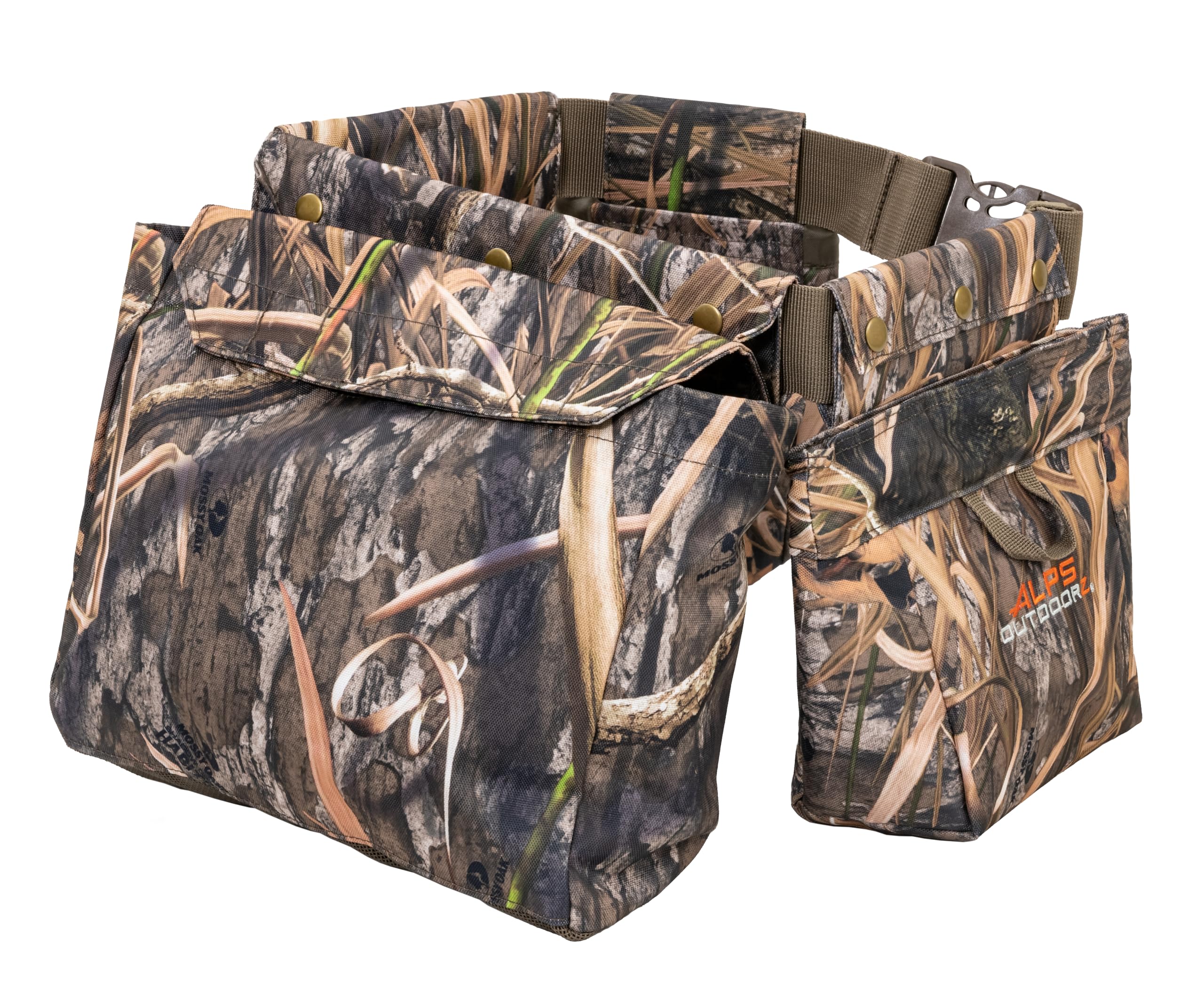 ALPS OutdoorZ Deluxe Dove Belt showing fast shell access for rapid shooting.