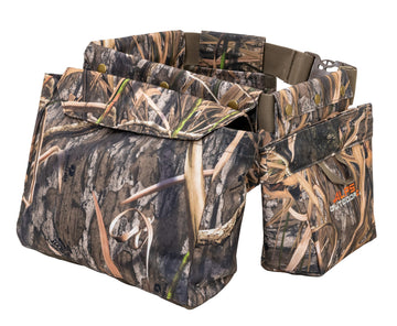 ALPS OutdoorZ Deluxe Dove Belt showing fast shell access for rapid shooting.