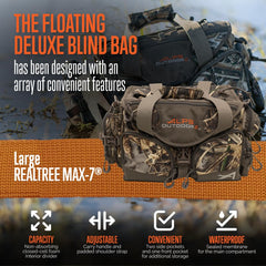 ALPS OutdoorZ Deluxe Floating Blind Bag clear pocket holds phone and keys securely