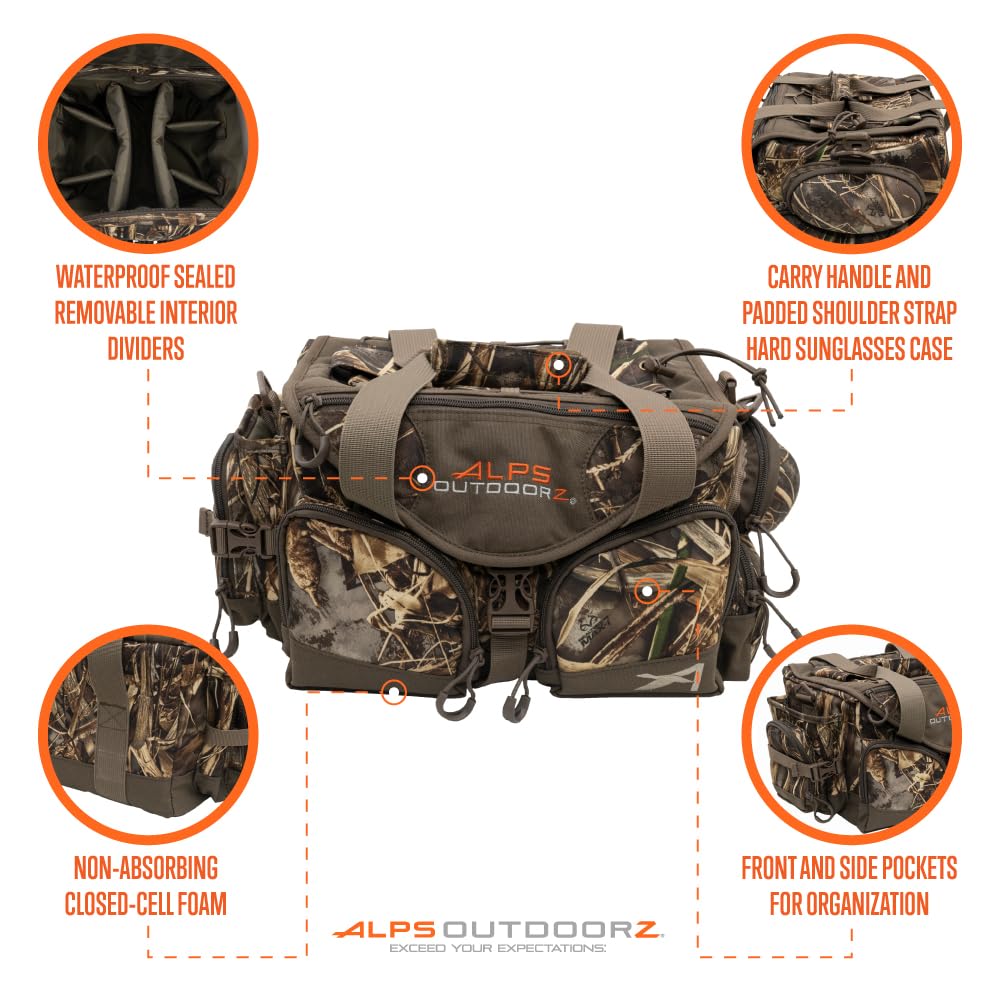 ALPS OutdoorZ Deluxe Floating Blind Bag closed-cell foam and waterproof membrane resist moisture