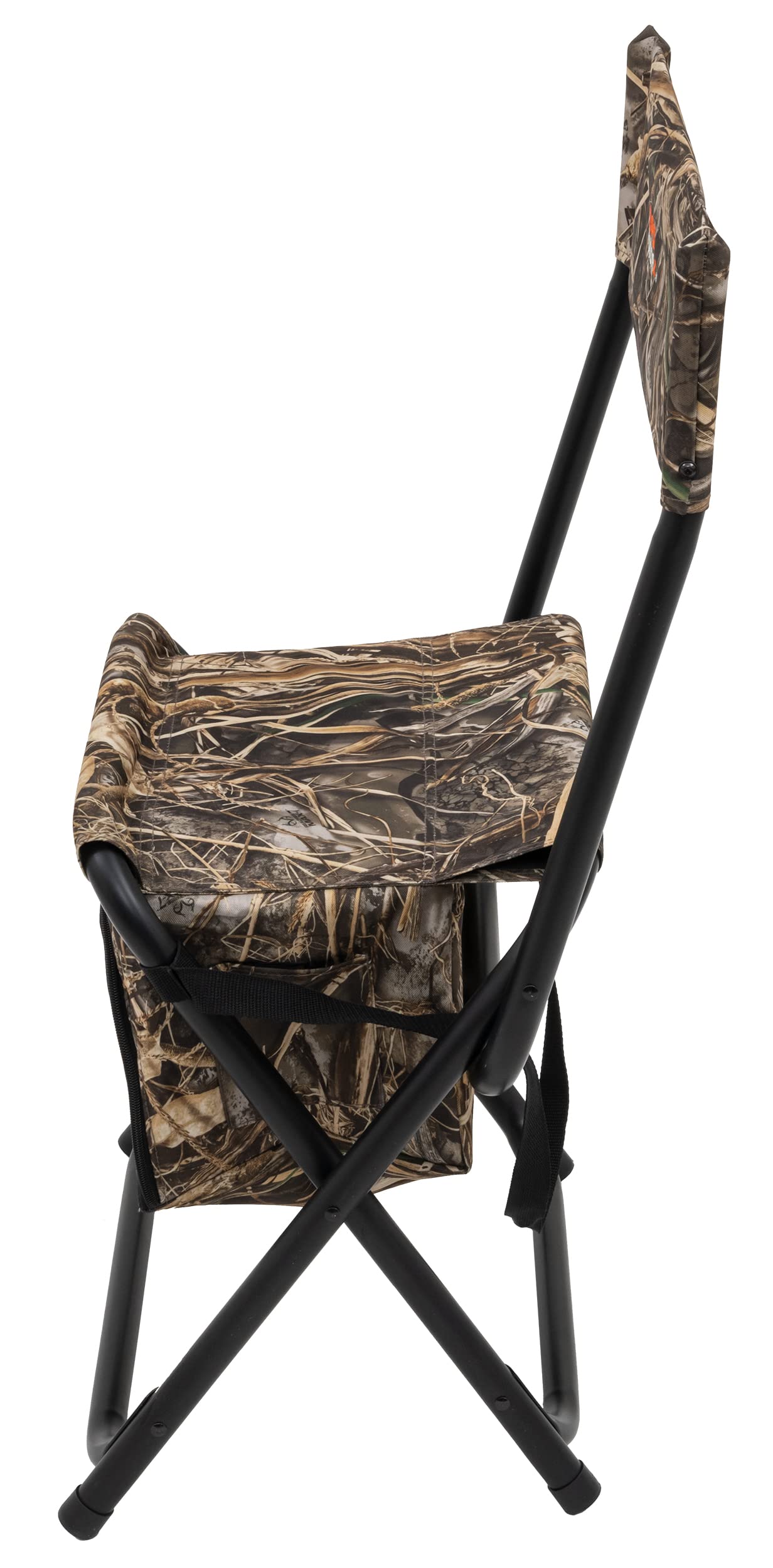 Supports up to 275 pounds with a sturdy frame.
