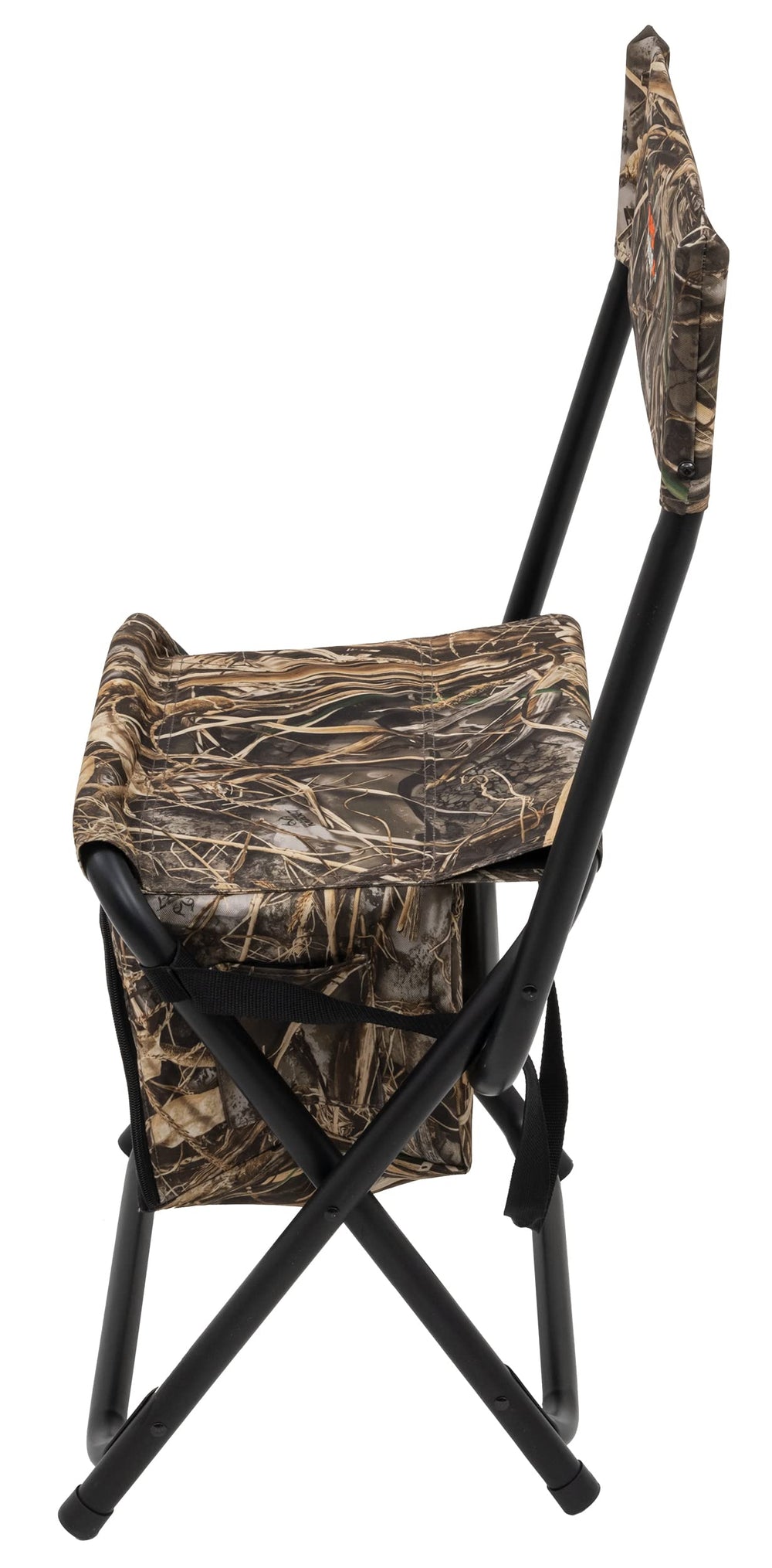 Supports up to 275 pounds with a sturdy frame.