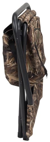 Insulated cooler bag stores snacks and drinks within arm's reach.